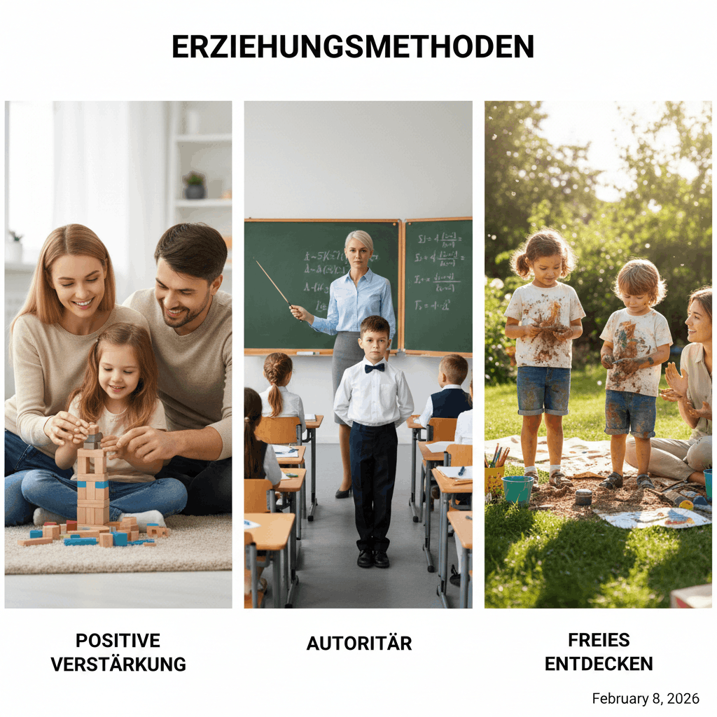 10 gängige Erziehungsmethoden – Ein Überblick