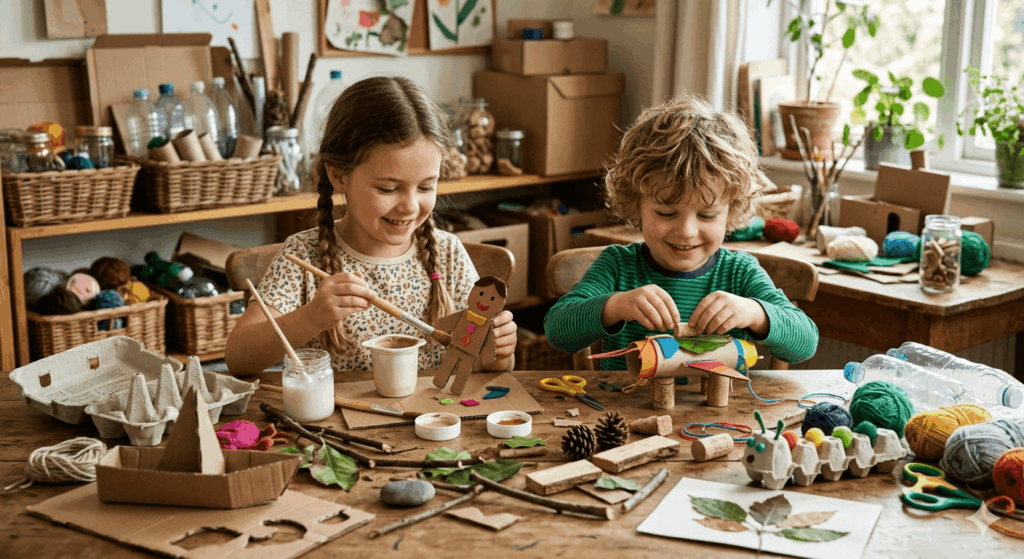 Nachhaltige Bastelideen für Kinder 2026